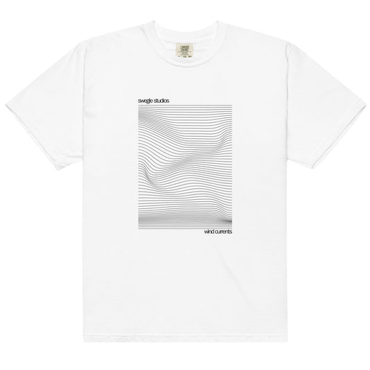 WIND CURRENTS | Unisex garment-dyed heavyweight t-shirt